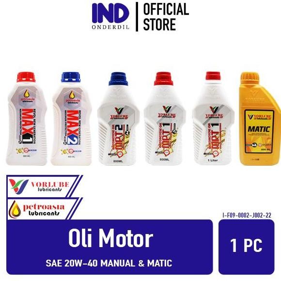 Oli Motor Max Mpt 1 2 Matic Petroasia Vorlube Oil Minyak Motor Manual Promo