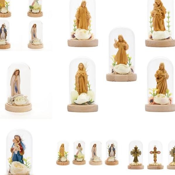 Hiaan Gla Dome Claic Patung Bunda Maria Yeu Ouvenir Pajangan Deorai Rohani