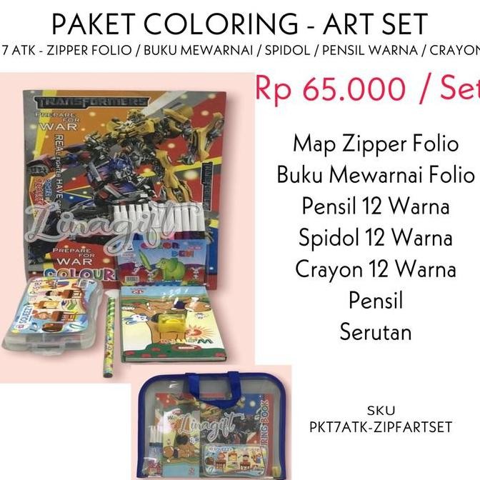 

siap kirim paket alat tulis lengkap/ bingkisan ulang tahun / goodie bag sekolah
