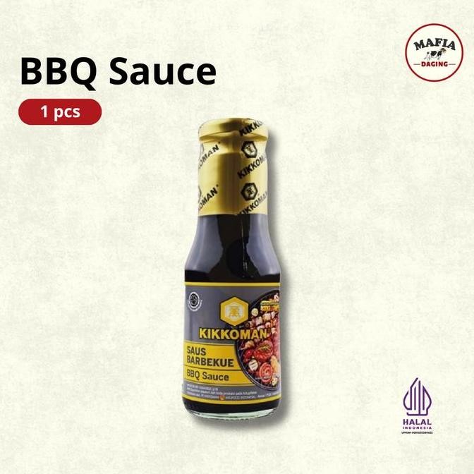 

PROMO [MAFIA DAGING] BBQ SAUCE KIKKOMAN / SAUS BARBEKUE HALAL 300 ML