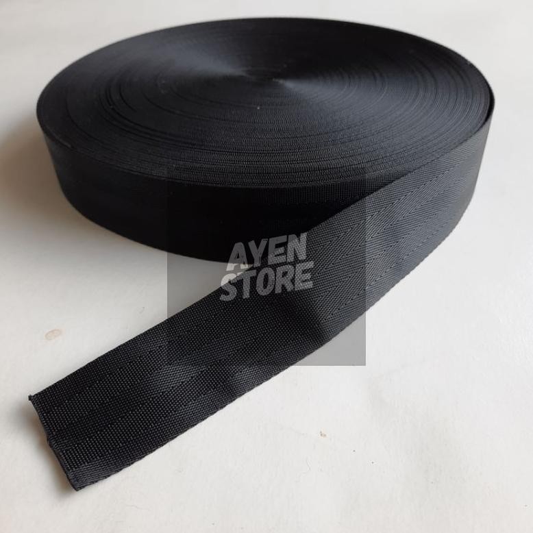 Ready Webbing Nylon 3.8 Cm Motif Safety Belt (Per Meter). Webbing Nilon .
