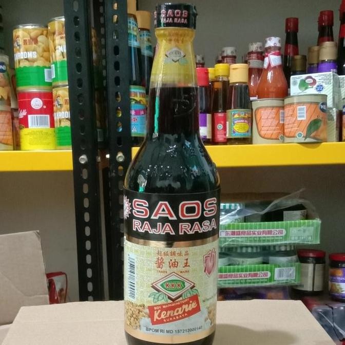 

Tersedia saos raja rasa 600ml / kenarie / kkk