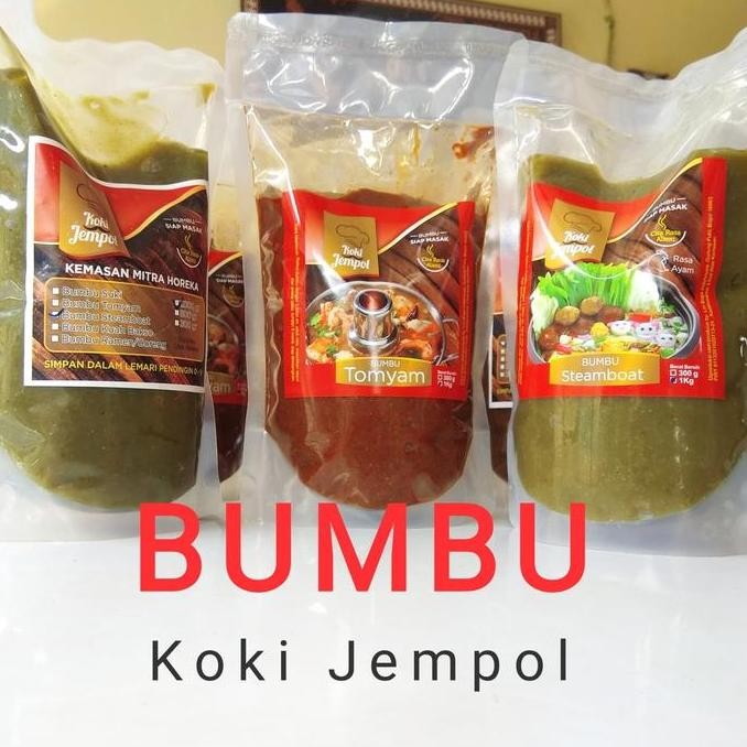 

bumbu koki jempol steamboat/suki/tomyam 1 kg terlaris