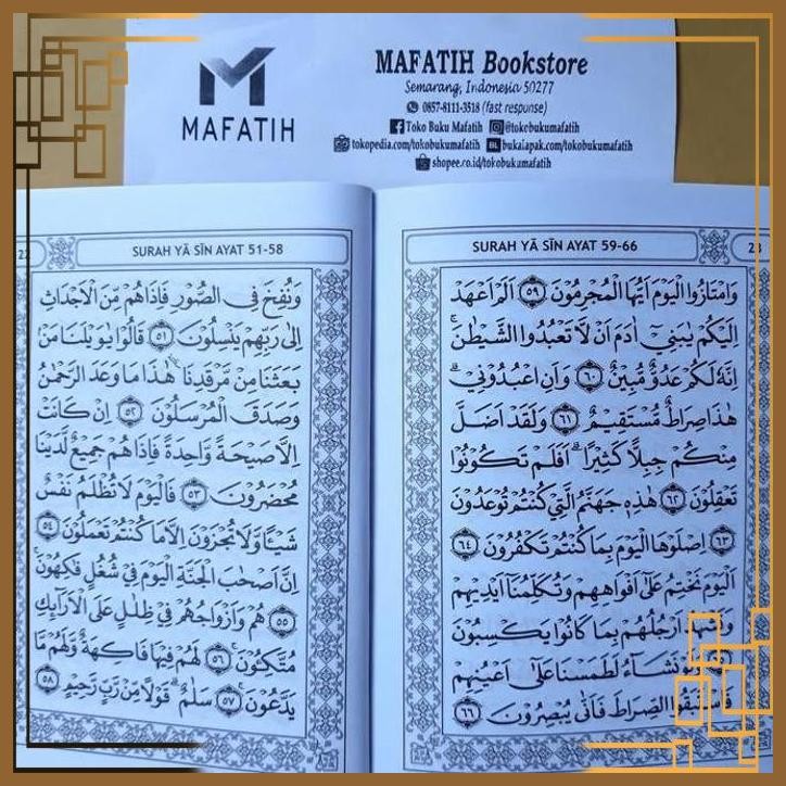 [TBM] BUKU MAJMU SYARIF KAMIL EMAS/PERAK NISFU/NISHFU +YASIN TAHLIL DOA