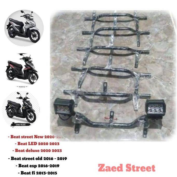 Promo TUBULLAR DUDUKAN LAMPU HONDA BEAT STREET/beat esp COD