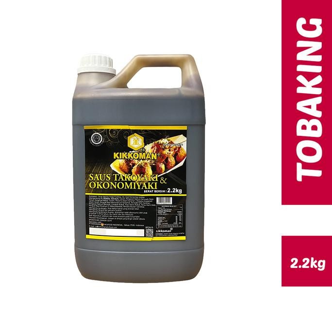 

PROMO KIKKOMAN SAOS TAKOYAKI JERIGEN 2.2 KG SAUS OKONOMIYAKI TAKOYAKI