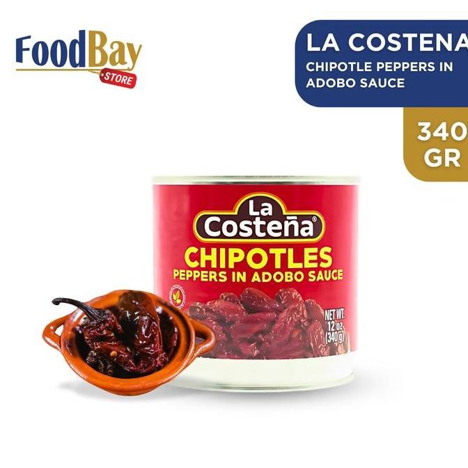 

Diskon! La Costena - Chipotle Peppers In Adobo Sauce 340 Gr
