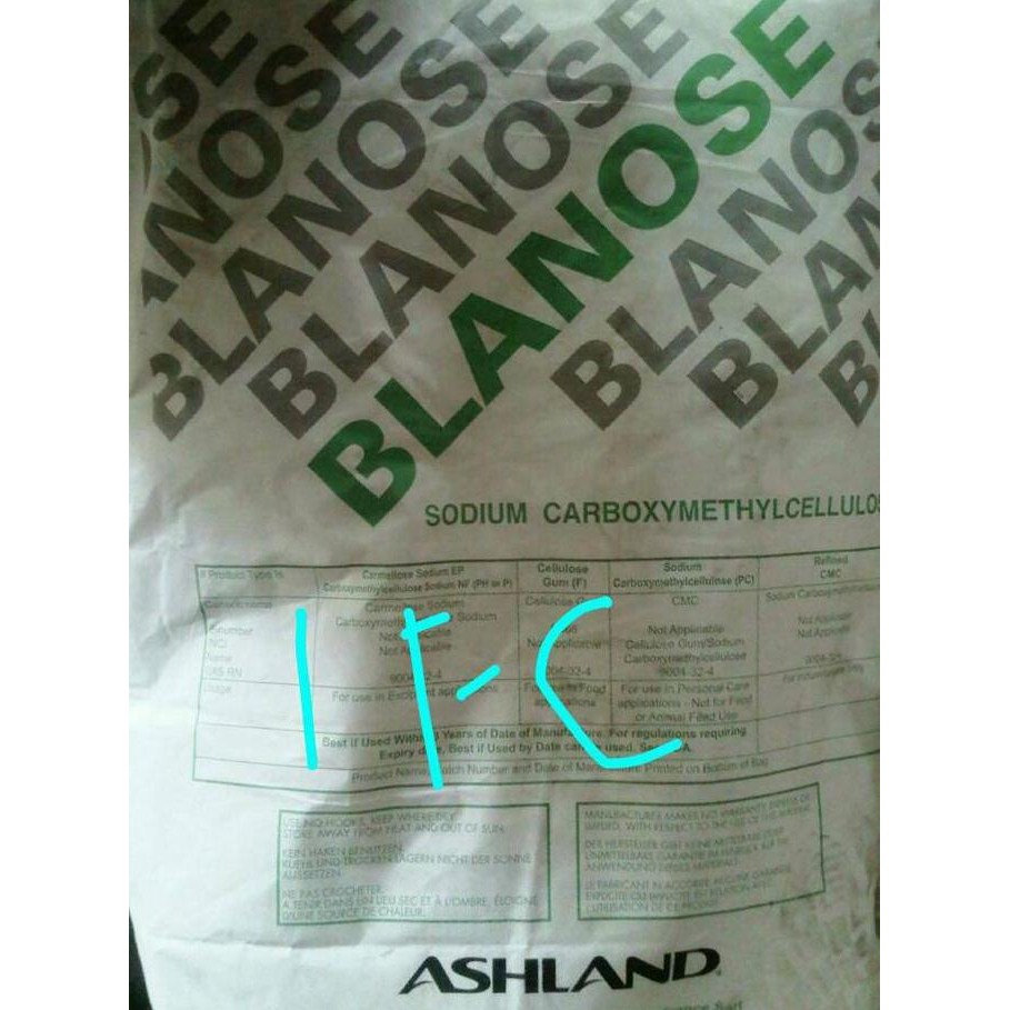 

sodium carboxmethylceluose/cmc blanose 250gr food grade, pengenyal terlaris