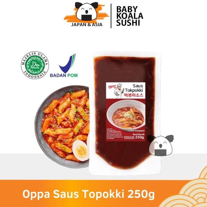 

Diskon! Oppa Bumbu Saus Toppoki 250 G Halal | Saus Tteok Instan