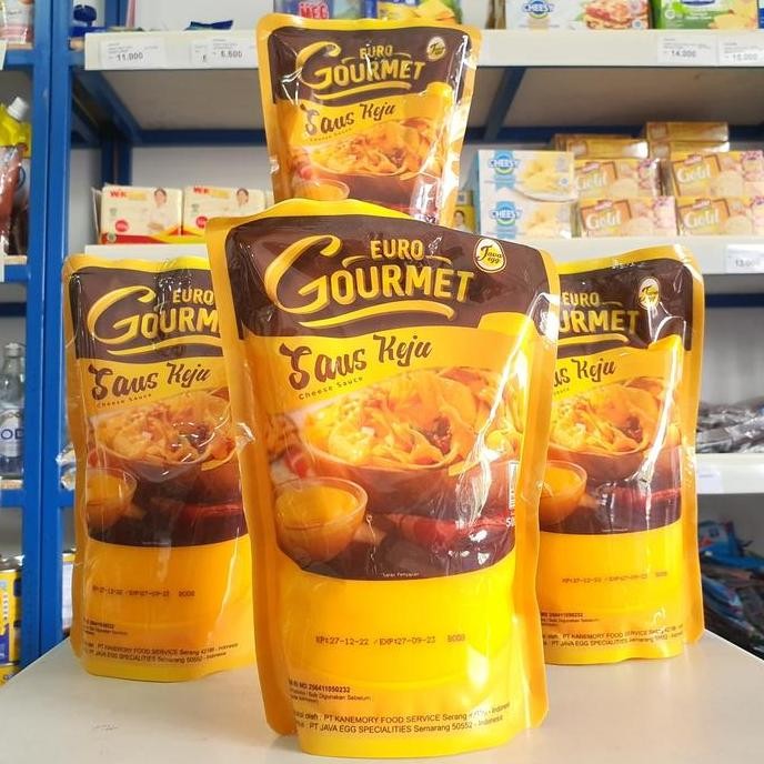 

Ready Euro Gourmet Saus Keju 500Gr / Cheese Sauce Euro Gourmet 500Gr