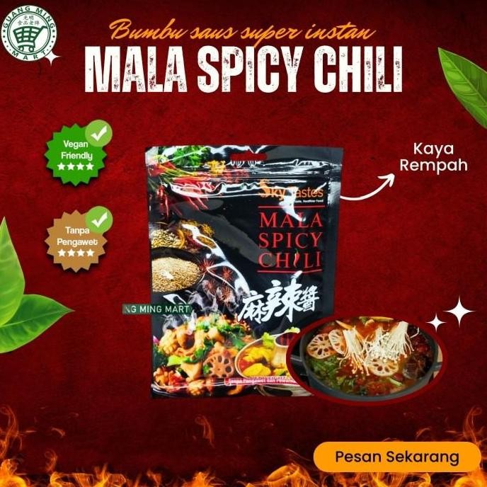 

PROMO SKY TASTES MALA SPICY CHILI 200GR TANPA PENGAWET DAN PEWARNA BUATAN
