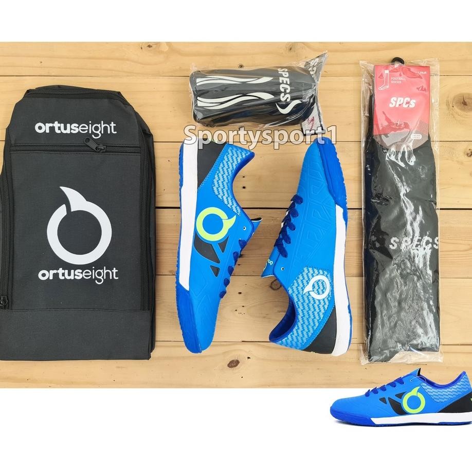 Rp 89.999 KHUSUS 100 PEMBELI PERTAMA  PAKET KOMPLIT FREE TAS KAOS KAKI DEKER SEPATU FUTSAL ORTUS ORT