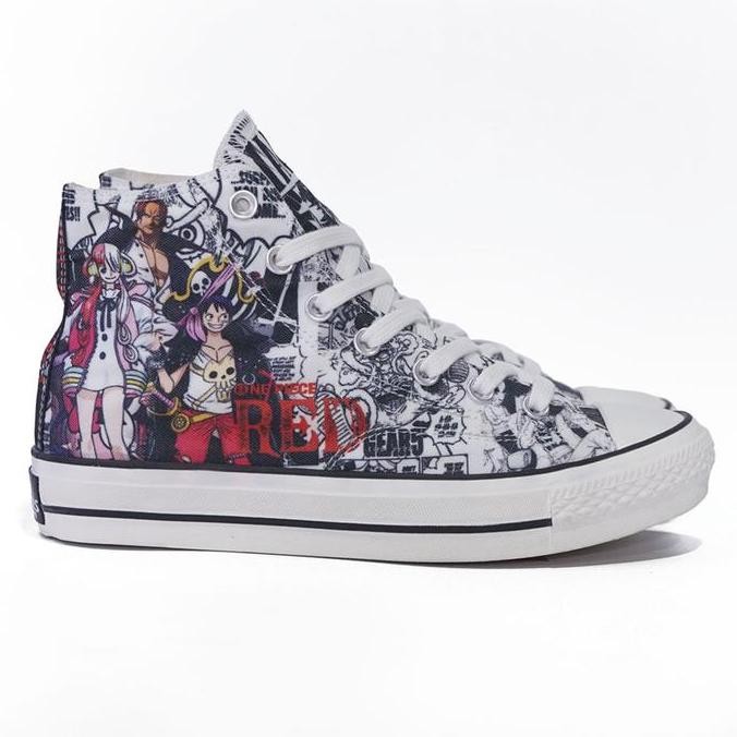 Terlaris LIMITED EDITION RAFTERS SNEAKERS KARAKTER ONE PIECE HIGH SEPATU CASUAL PRIA WANITA ORIGINAL