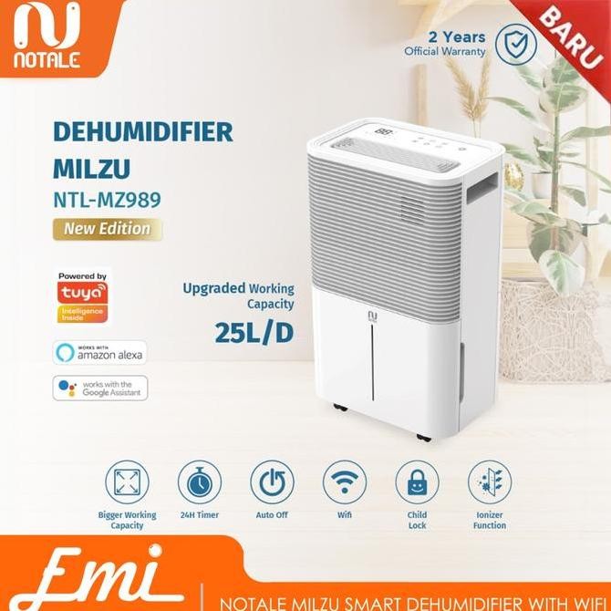 Deerma DT16C Dehumidifier with Anion, Dry shirt, Multifunctional Mode