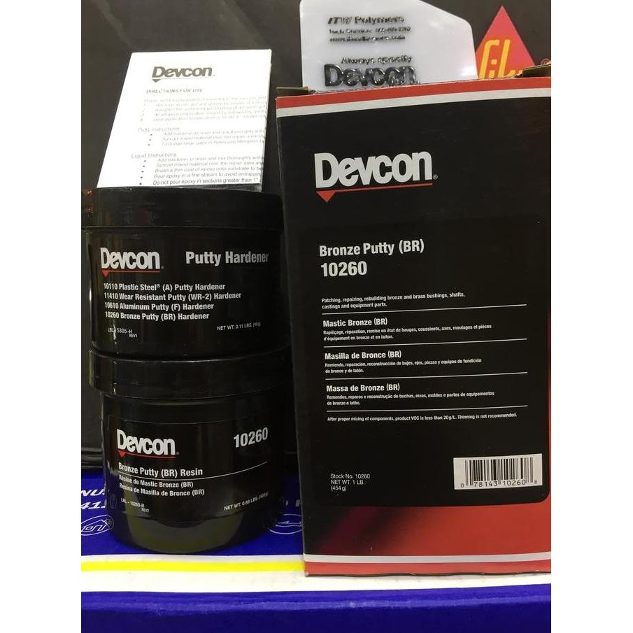 Devcon bronze putty br devcon 10260