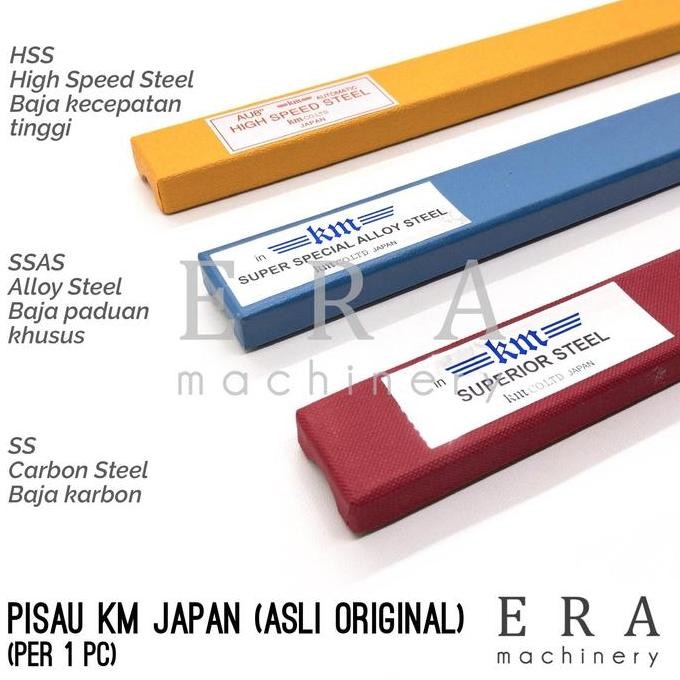 Pisau KM SSAS Alloy Japan Original per 1pc Super Special Alloy Steel Jepang Mesin Potong Bahan Kain 