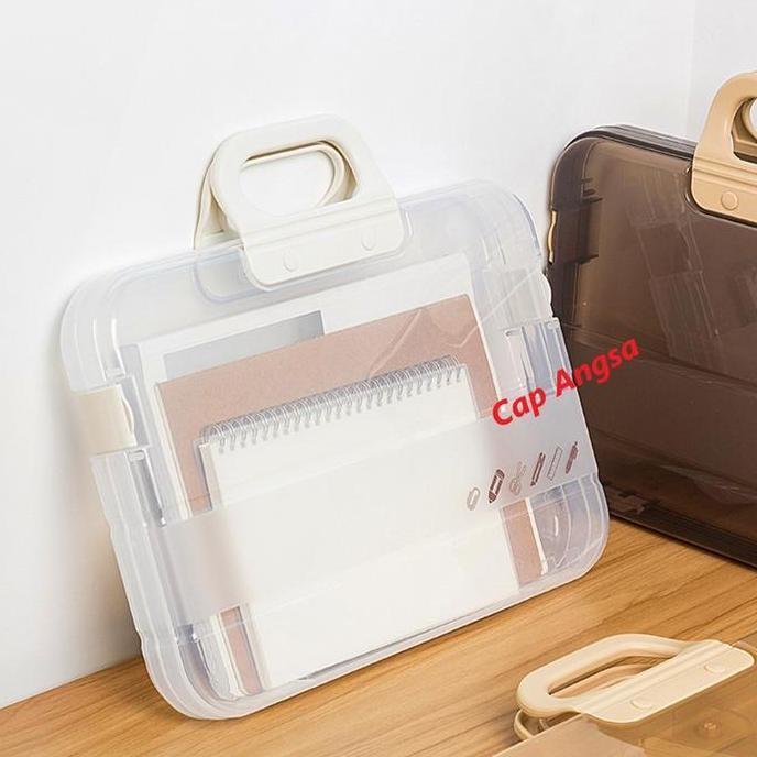 

BEBAS ONGKIR - MAP TRAVEL DOCUMENT FILE FOLDER ORGANIZER A4 HARDCASE ANTI DEBU BERKAS