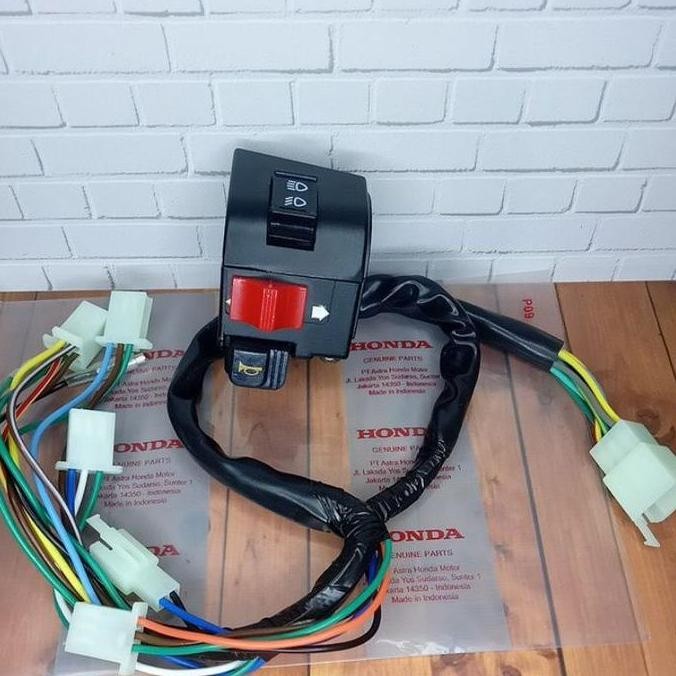 Promo saklar holder switch handle kiri sein klakson motor honda astrea grand legenda prima bahan bes