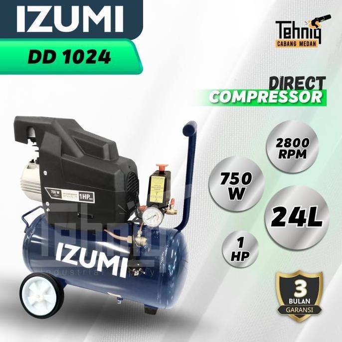 KOMPRESOR ANGIN LISTRIK IZUMI DD-1024 DIRECT COMPRESSOR