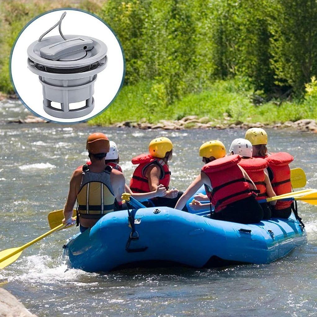 Premium Pompa Perahu Karet Kayak / Katup Laut / Katup Pengaman Nosel Udara Tipe Segitiga High Qualit