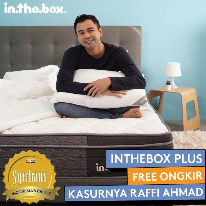 Kasur Spring Bed IN THE BOX PLUS 140x200 - FREE BANTAL