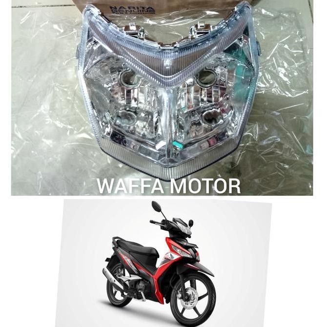 Promo reflektor+mika lampu drpan supra x 125 fi 2015-2020 COD