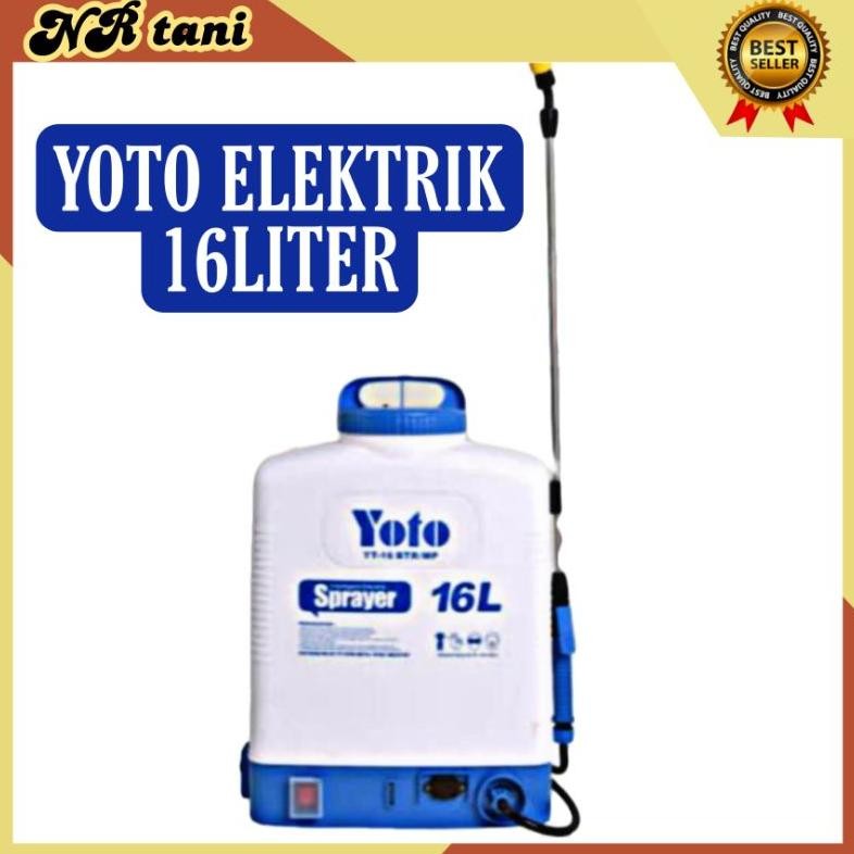 SPRAYER HAMA ELEKTRIK YOTO 16LITER YOTO ASLI/ SPRAYER ELEKTRIK YOTO TERBAIK 16 LITER/ YOTO ELEKTRIK 