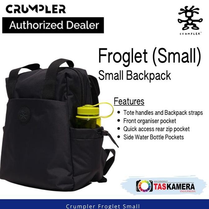 Crumpler Froglet Small Backpack - Crumpler Backpack New Stok