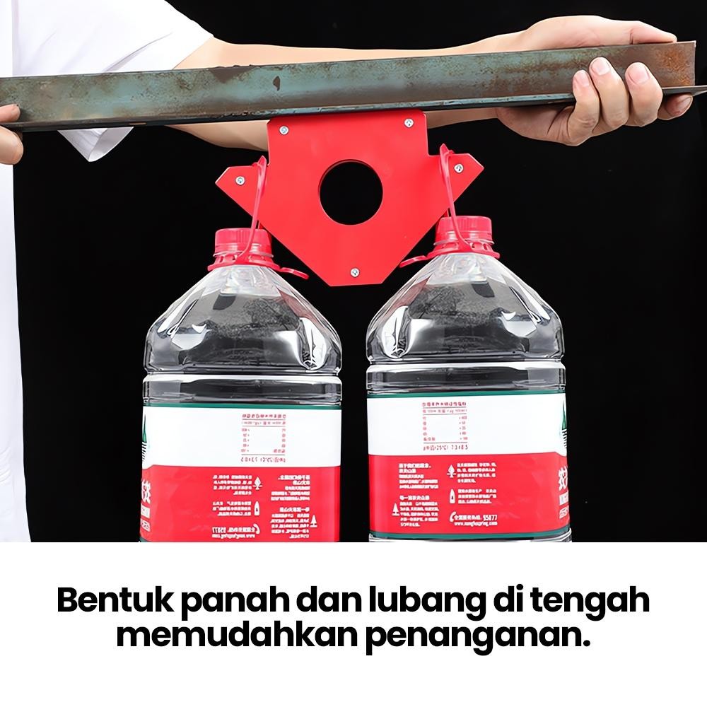 Perlengkapan Las Sudut Siku-Siku 90 Derajat Perlengkapan Magnet Las Listrik Penentu Sudut Las Magnet