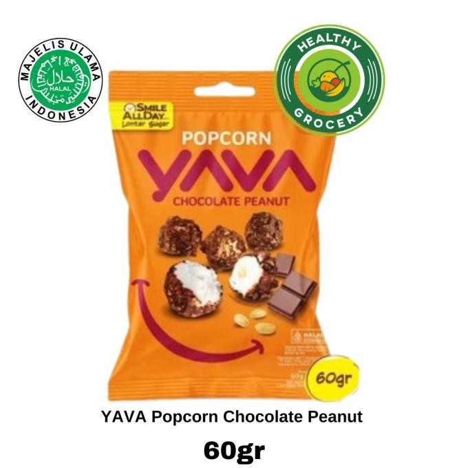 

------] YAVA Popcorn Chocolate Peanut 60gr