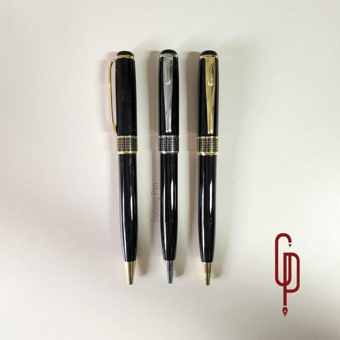 

Pulpen Metal 720 Bisa Cetak Logo Cocok untuk souvenir
