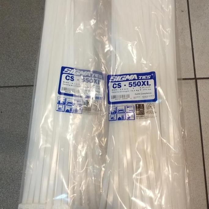

kabel Ties SIGMA CS 550XL PUTIH