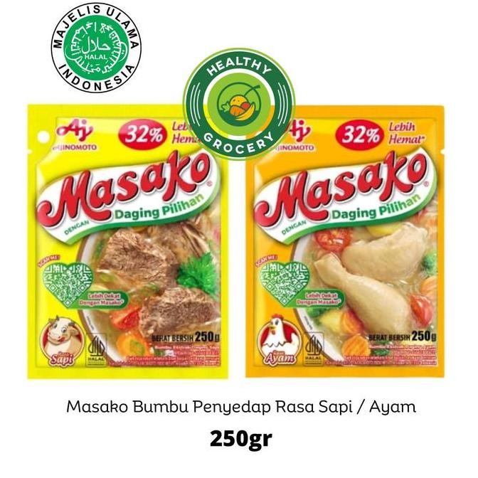 

+%+%+%] Masako Bumbu Kaldu Sapi 250gr / Penyedap Rasa Sapi / Masako Bumbu Kaldu Ayam 250gr / Penyedap Rasa Ayam