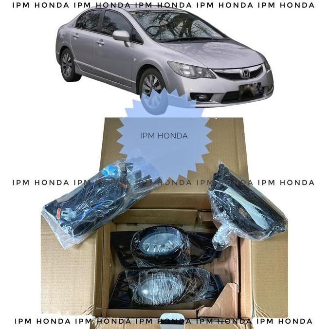 New Fog Lamp Foglamp Light Lampu Kabut Honda Civic FD FD1 FD2 2009-2011