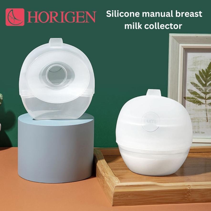 Ready Horigen Silicone Manual Breast Milk Collector/Pompa Asi Manual