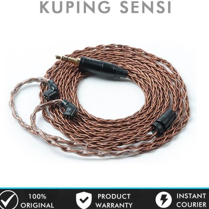sale kbear 8 core oxygen free copper earphone upgrade cable