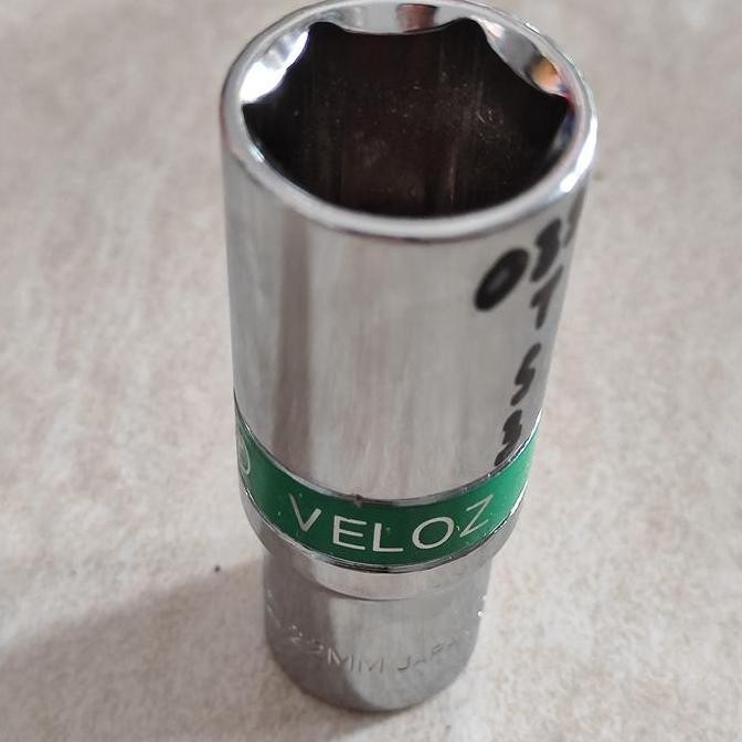 @=@=@=@=] Mata Kunci Sok Shock Socket Panjang Long 22mm 22 mm 1/2" 6 PT Veloz