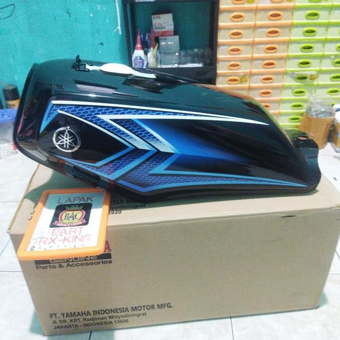 New tangki rx king hitam 2004 lis biru