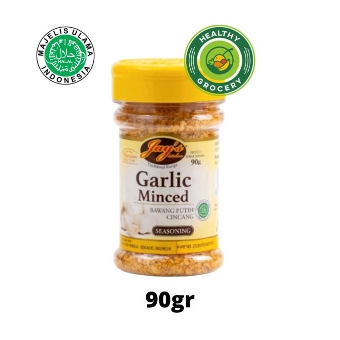 

=====] Jay's Garlic Minced 90gr / Bawang Putih Cincang / Jay's / Bumbu Dapur