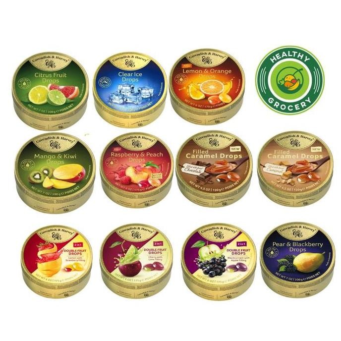 

Ready oke] Permen Cavendish And Harvey 130gr All Varian