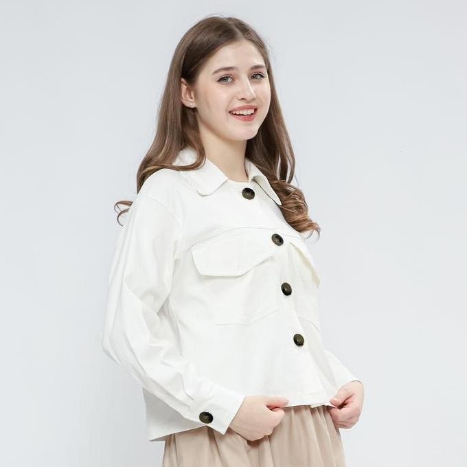 Genka - Jaket Wanita Lengan Panjang Shafira Outer Best Seller