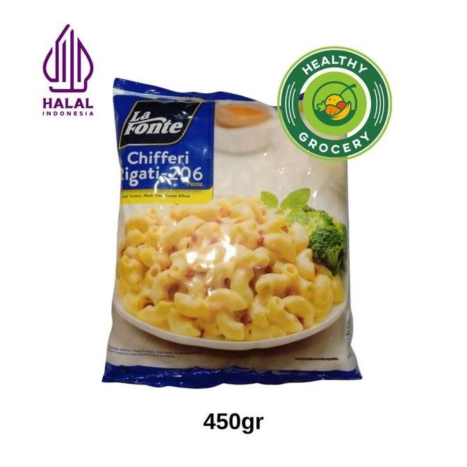 

:=:=:=:=] La Fonte Chifferi Rigati-206 Pasta Macaroni 450gr