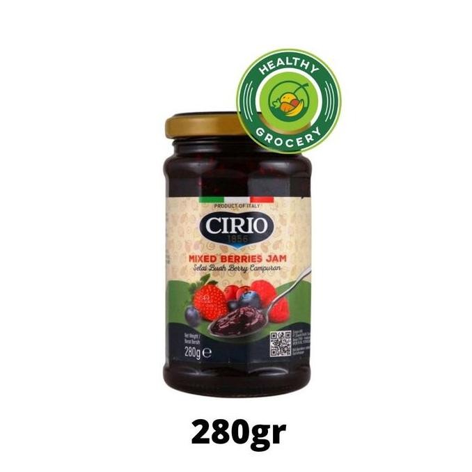 

Termantab] Cirio Mixed Berries Jam 280gr / Selai Buah Berry Campuran