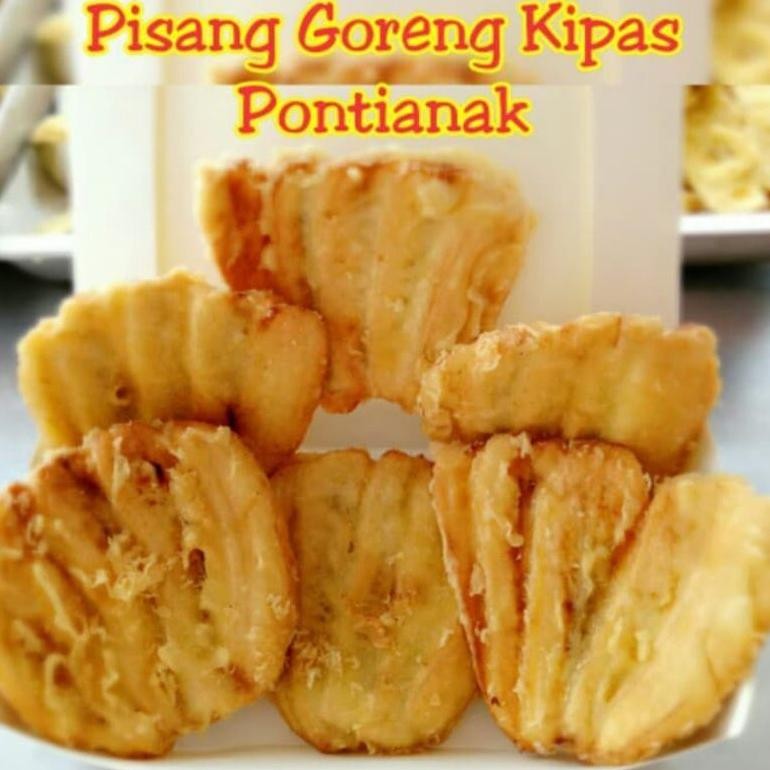 

pisang goreng kipas Kalimantan/Pontianak isi 5