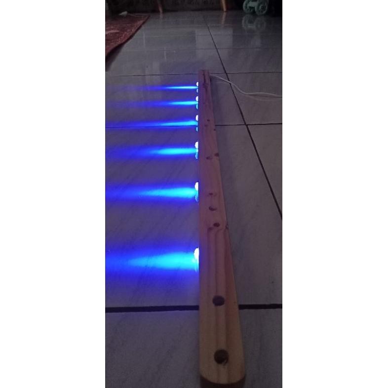 DUDUKAN KANCO TIMBANG LED BIRU UNTUK JORAN