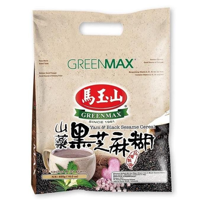 

Grosir Greenmax Yam & Black Sesame Cereal