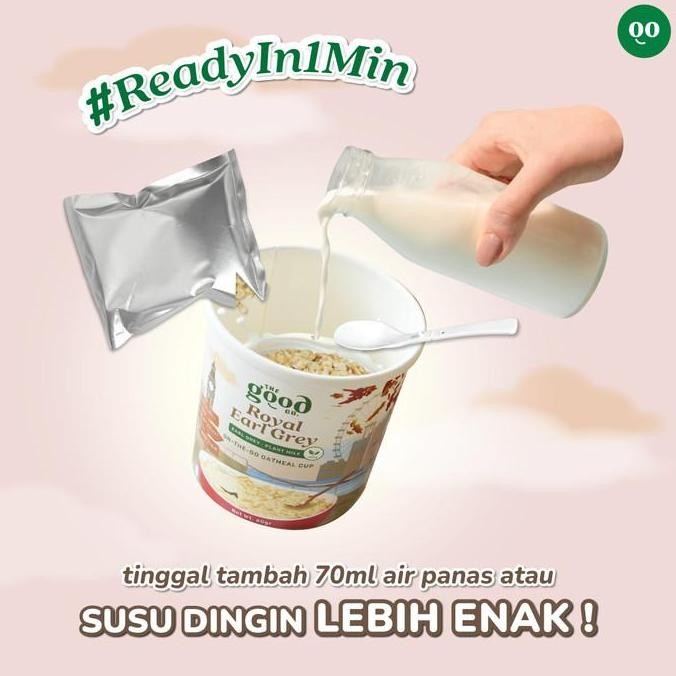 

Sale [The Good Co.] Instant Oatmeal Sachet - Bundle Of 10 | Sarapan Sereal Sehat Bebas Gula Tambahan Dan Diet Rendah Kalori Pengganti Nasi Atau Meal Replacement
