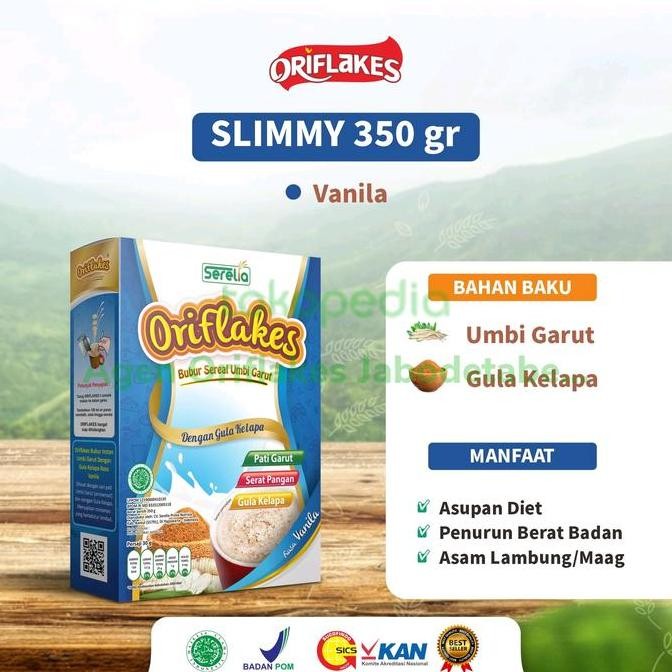 

Promo Oriflakes Slim (For Diet) Rasa Vanila 350 Gram