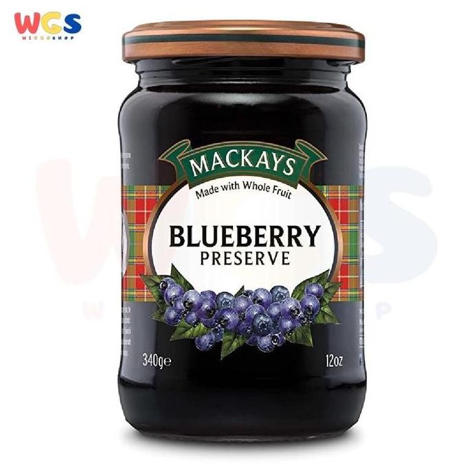 

Sale Selai Mackays Blueberry Preserve Jam 340 Gr - Selai Bluberry