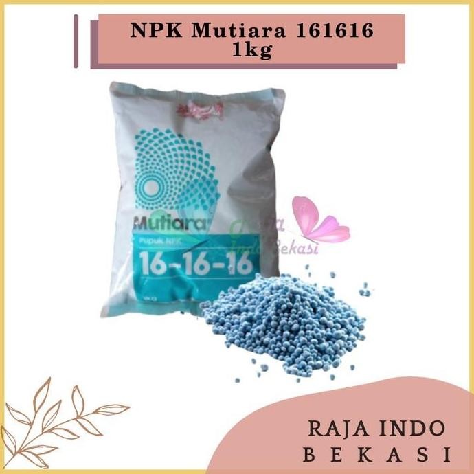 

Terlaris Raja Indo Meroke - Mutiara Pupuk Npk 16-16-16 Kemasan Pabrik 1 Kg